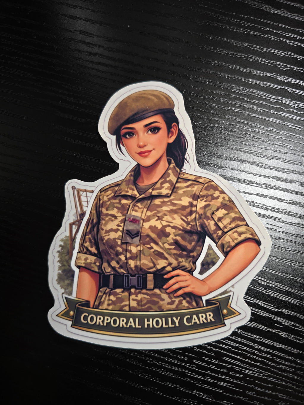 Army Cadet Force Personalised Cadet Vinyl Sticker - High Quality
