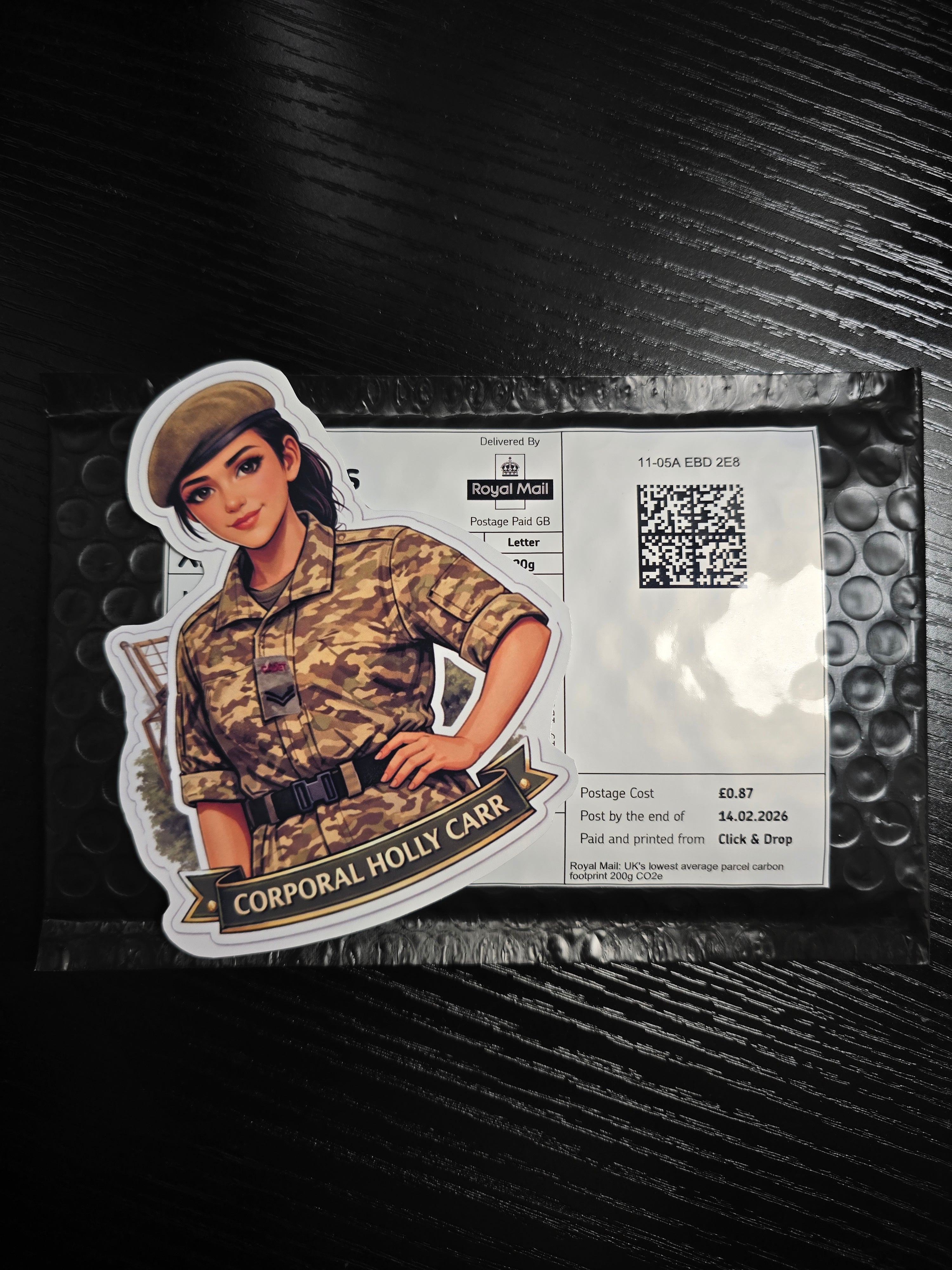 Army Cadet Force Personalised Cadet Vinyl Sticker - High Quality