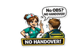 Ambulance Humour Vinyl Sticker - No Obs No Handover!