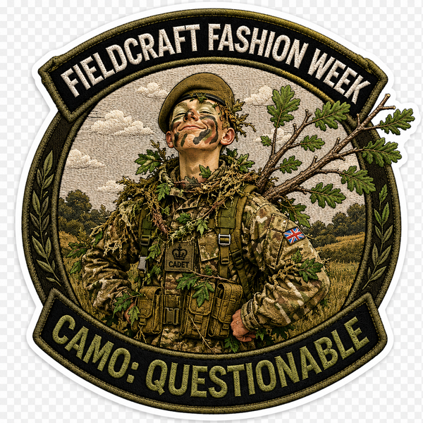 Humour Vinyl Sticker - Fieldcraft