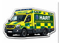 Ambulance Humour Vinyl Sticker - HART Operative