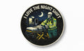 Ambulance Humour Vinyl Sticker - I love the night shift!