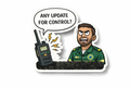 Ambulance Humour Vinyl Sticker - Steps Update!