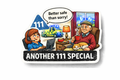 Ambulance Humour Vinyl Sticker - 111 Special