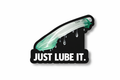 Ambulance Humour Vinyl Sticker - Just Lube it