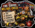 Humour Vinyl Sticker - Welfare check