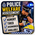 Humour Vinyl Sticker - Police Welfare