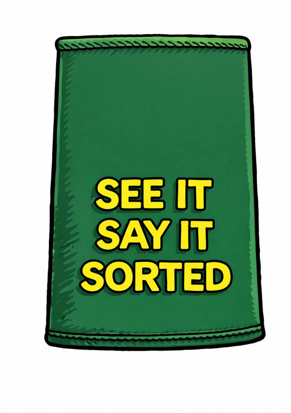 Ambulance Humour Vinyl Sticker - SORT