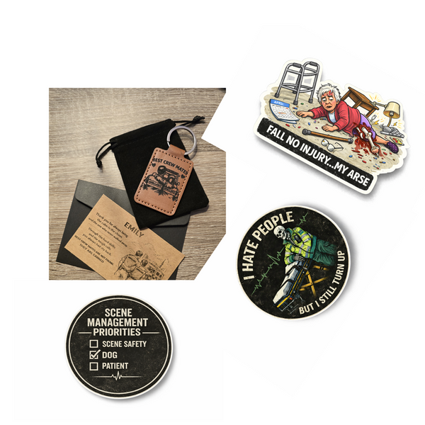 Best Crew Mate Gift + Sticker Bundle